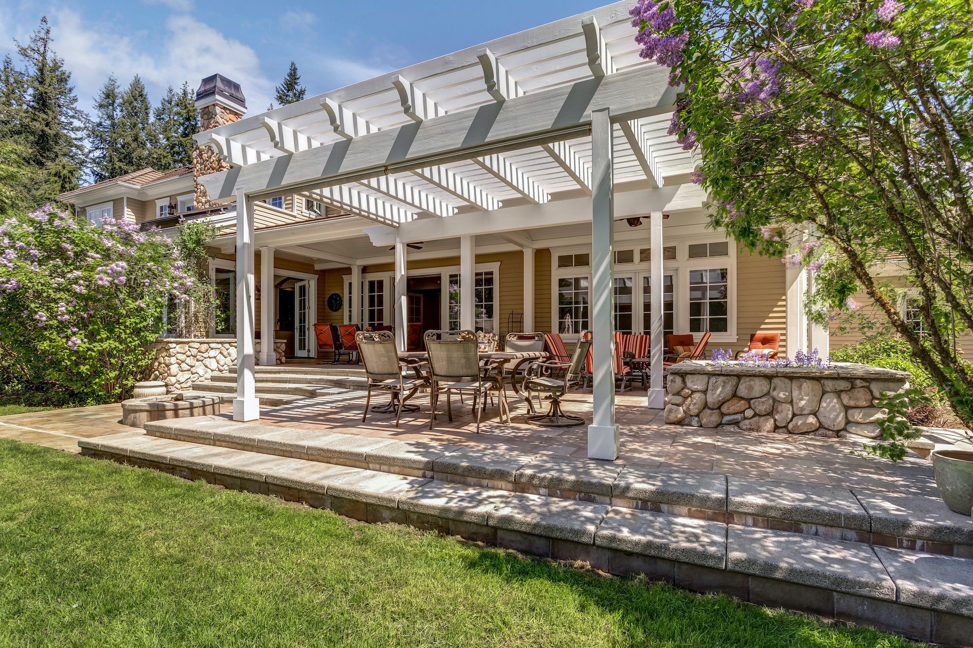 White Pergola