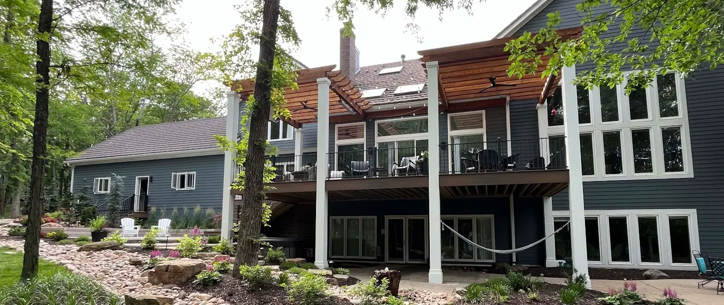 beautiful custom deck